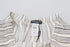Dolce & Gabbana White Stripes Silk Lounge Trouser Pants